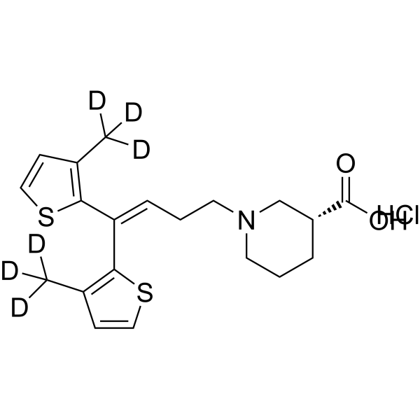 Tiagabine-methyl-d6 hydrochloride 1217808-68-8
